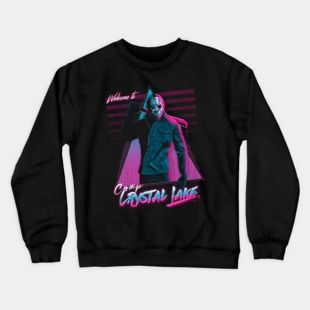 Welcome to camp crystal lake Crewneck Sweatshirt by ddjvigo